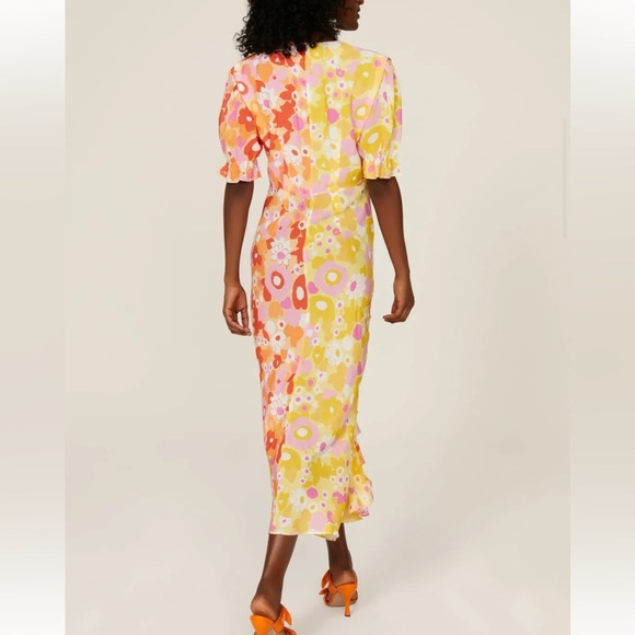 RIXO Ariel Colorblock Maxi Dress - Picture 3 of 5